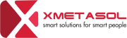 XMetaSol logo: smart solutions for smart people