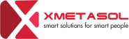 XMetaSol logo: smart solutions for smart people